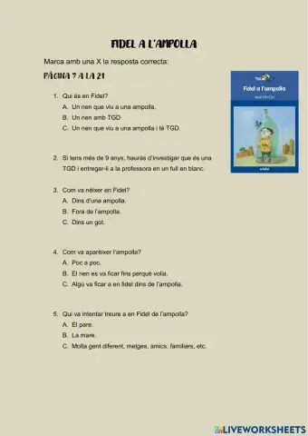 Fidel a l'ampolla (pàgina 1 a 21)