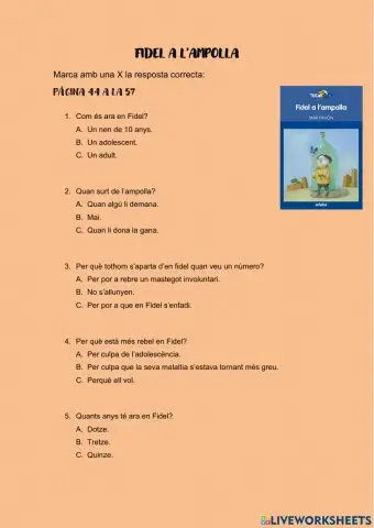 Fidel a l'ampolla (pàgina 44 a 57)