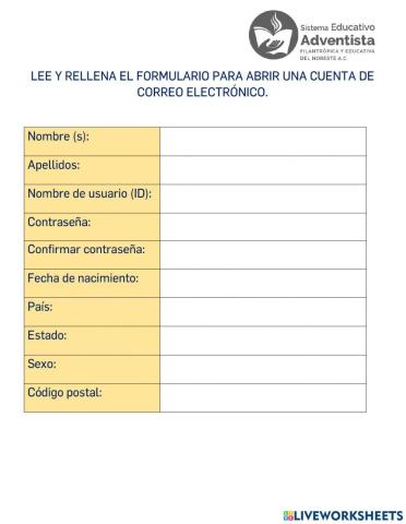 El correo electrónico