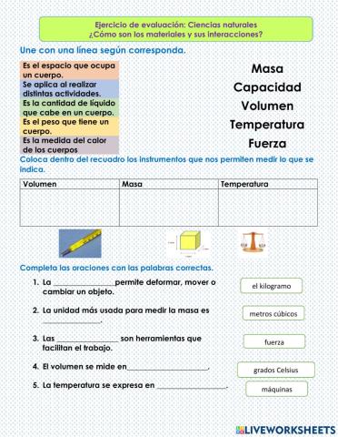 Ejercicio de evaluación