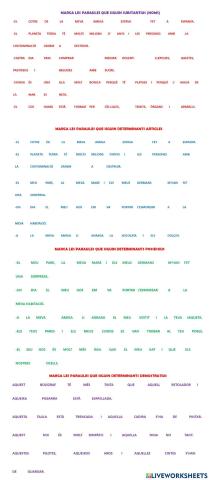 Analizar frases morfológicamente