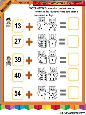 ¿A QUÉ NÚMERO LLEGAMOS?