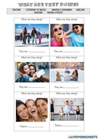 What are they doing?