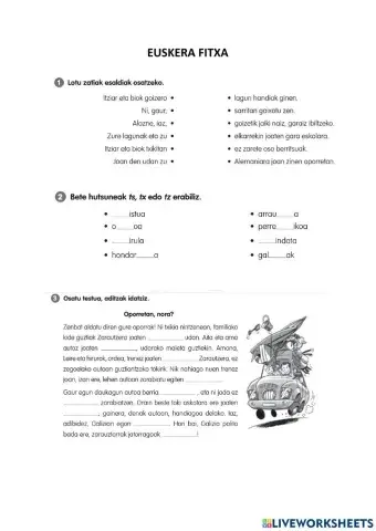 Ikastaroa-materiala sortzea