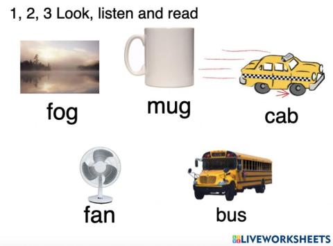 Phonics group 3  LISTENING