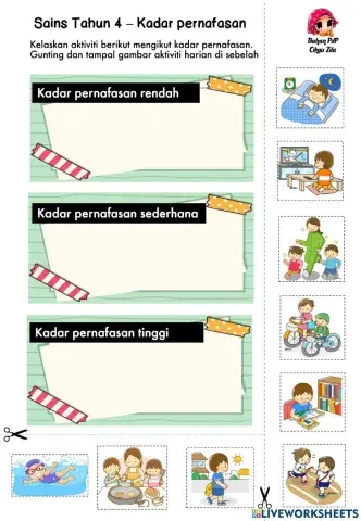 Kadar Pernafaasan Sains Tahun 4