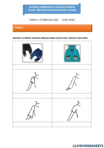 Rekaan Pakaian Kanak-Kanak