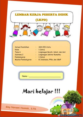 Tema 6 Subtema 2 Pembelajaran 1