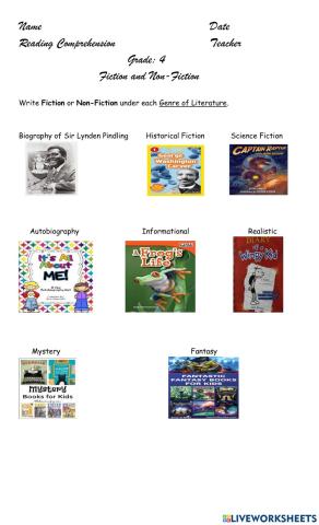 Fiction and Non-Fiction