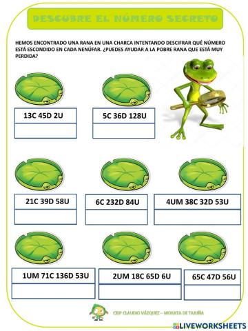 Descubre el número secreto