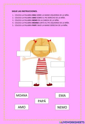 Sugue las instrucciones 8