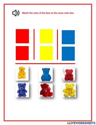 Sorting color bear - DC, Emma, George, Neo, LN, Dashly  - (1.02)