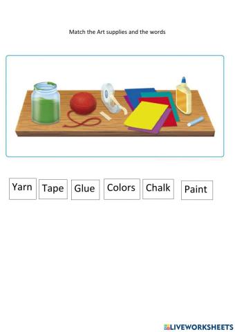 Art supplies