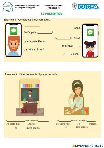 La présentation act 2