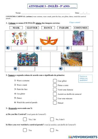 inglês 5 ano - semana 3 - 