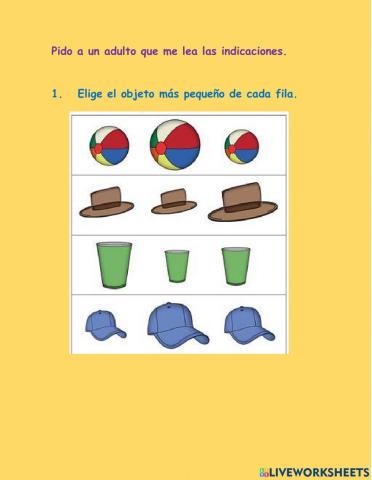 Más grande, más pequeño