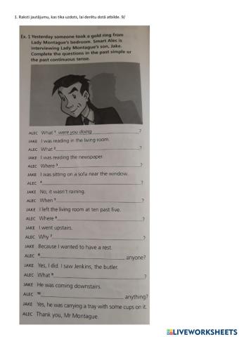 Past Simple-Continuous