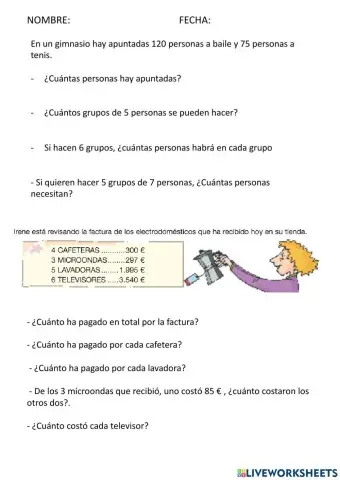 Problemas 4º nivel 1