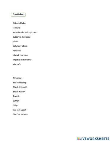 Grade 6 Useful things