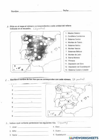 Corrección Examen Sociales 6º Azúa