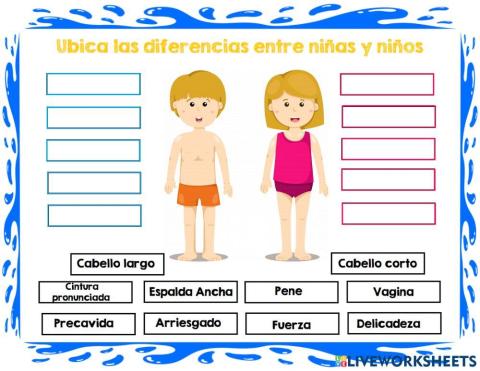 Diferencias niños y niñas