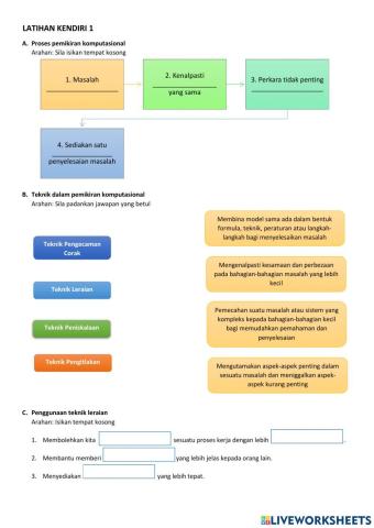 Asas Pemikiran Komputasional