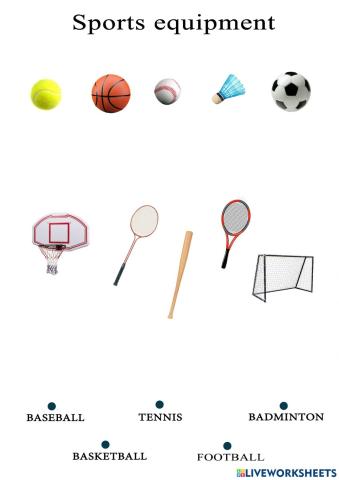 Sports equipment