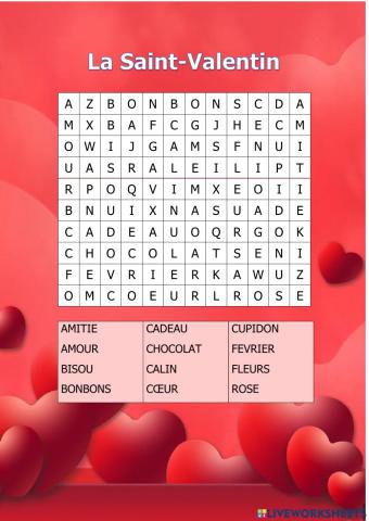 La Saint-Valentin