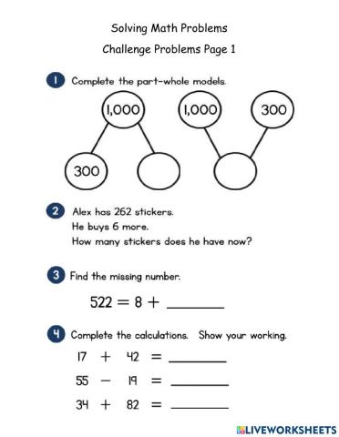 Problem Solving Challenge
