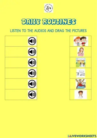 Infants daily routines