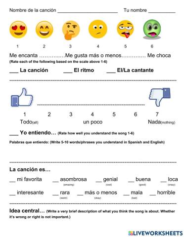 Crítica de una canción