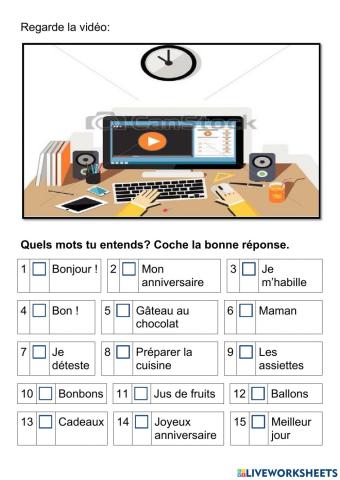 L'anniversaire de Simon