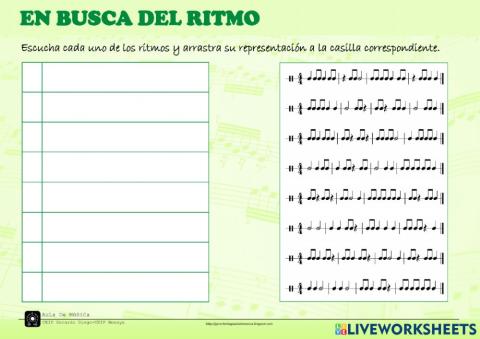 En busca del ritmo