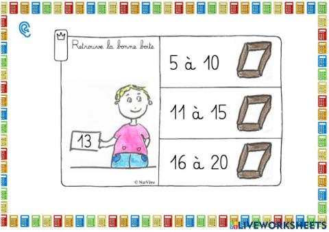 Encadrement de nombres-6