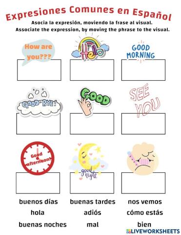 Expresiones Comunes en Español