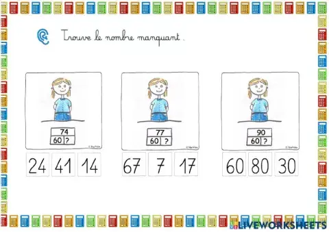 Le nombre manquant-10