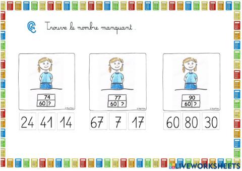 Le nombre manquant-10