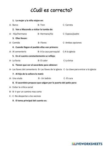 La siesta del martes