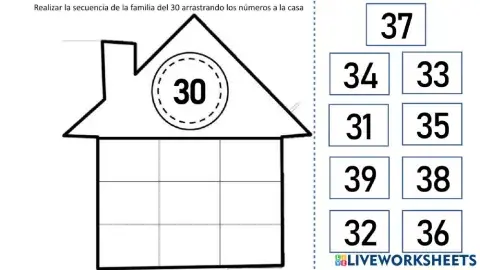 Secuencia de numeros