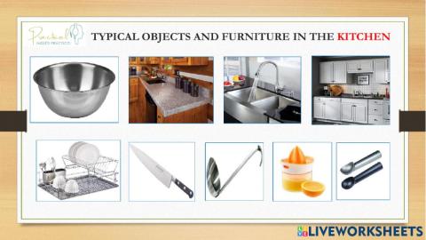 Vocabulary test - the kitchen - 2