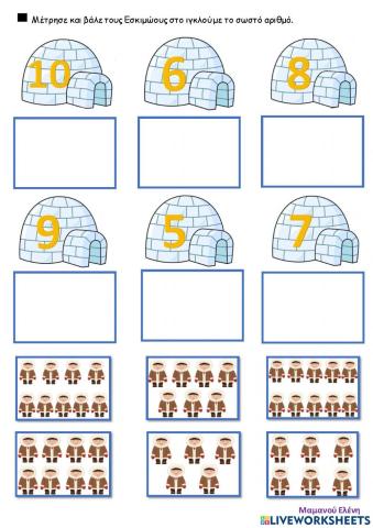 Εσκιμώοι - Αριθμοί