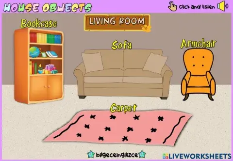 House Objects(Audio Dictionary)