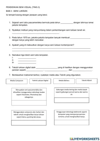 Ting 3 (Bab 2 Seni Lukisan)