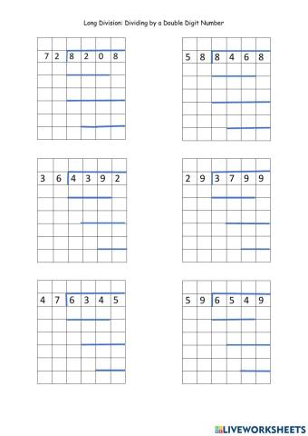 Long Division with Two Divisors