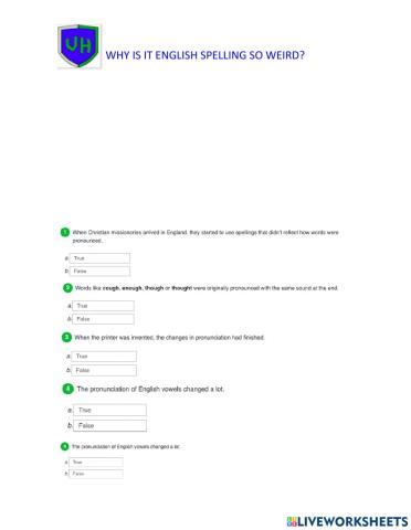 English language history