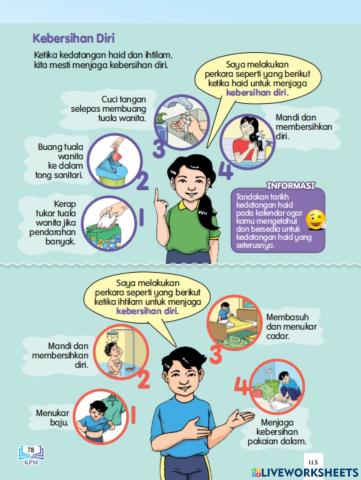 Kebersihan Diri Semasa Akil Baligh