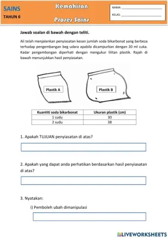 Kemahiran Proses Sains