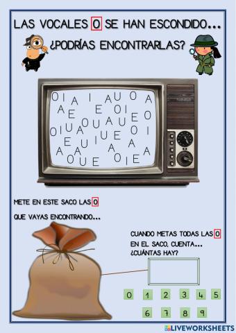 LA VOCAL 0 SE HA ESCONDIDO