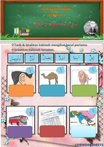 Bahasa Arab Thn 1: Tajuk 1
