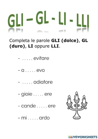Gli gl li lli